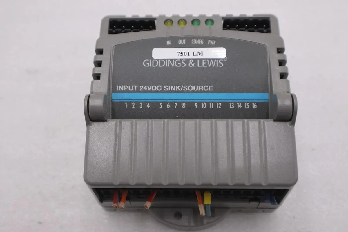 GIDDINGS & LEWIS M.1300.7372 R1 Input Module 24VDC SINK/SOURCE STOCK 644-D