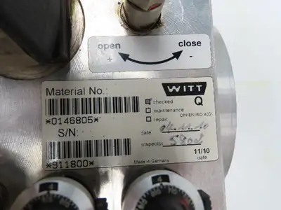 Witt KM40-3T V15 Gas Mixing Unit 24VDC 4-7 BAR