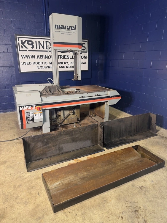 Used MARVEL SERIES 8 MARK II Vertical Band Saws Michigan US | K.B. Industries LLC #1407947