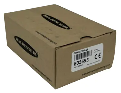 NEW BANNER Q5XKLAF2000-Q8 PHOTOELECTRIC SENSOR 803693