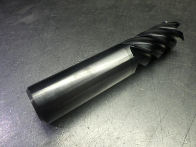 YG-1 TitaNox Power 1" 5 Flute Carbide CR Endmill .090" R UGMG34949 (LOC140)
