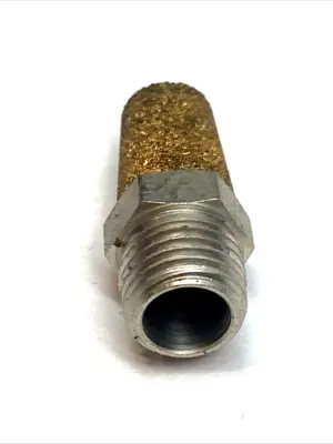 USED MILTON EXHAUST MUFFLER 1/4" NPT SINTERED BRONZE LOT OF 16