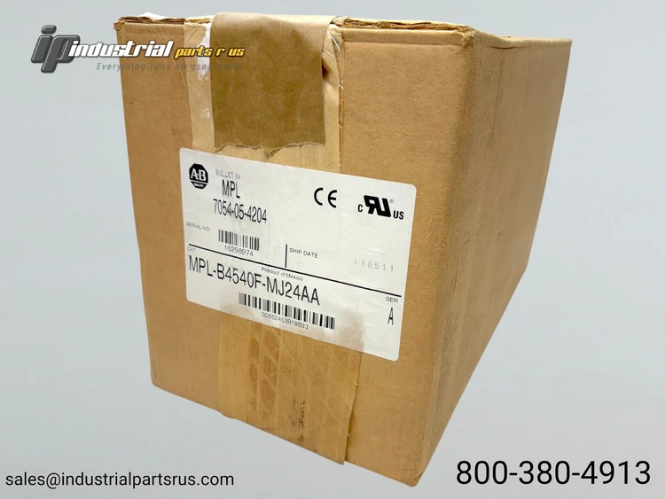 New | in-Stock ALLEN BRADLEY MPL-B4540F-MJ24AA Servo Motors Kentucky US | Industrial Parts R Us Inc. #758866