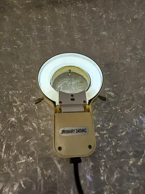 AMSCOPE MICROSCOPE FLUORESCENT RING LIGHT 240VAC