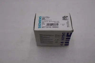 New Siemens contactor 3RT1016-1BB42 3RT10161BB42 New With Box Stock G856A