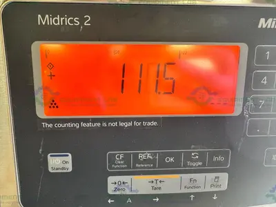 Used MINEBEA INTEC CAPS1U-20CC-LU STAINLESS STEEL SCALE 10X10 W/ MIS2UR-V2, 30 LBS CAPS1U-20CC-LU STAINLESS STEEL SCALE 10X10 W/ MIS2UR-V2, 30 LBS Scales California US | Equipment Lab #1394835