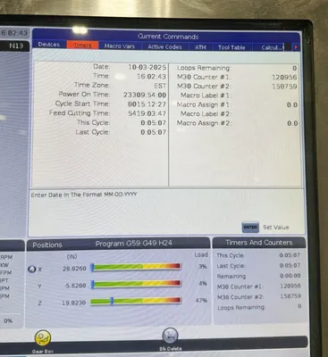 2017 HAAS VF-5/50XT Vertical Machining Centers | Clark Machinery Sales, LLC (6)