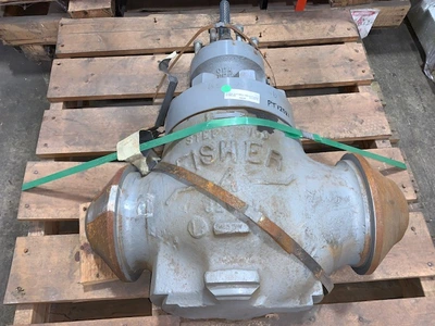 Fisher 4"-900# Globe Valve , Unused Condition