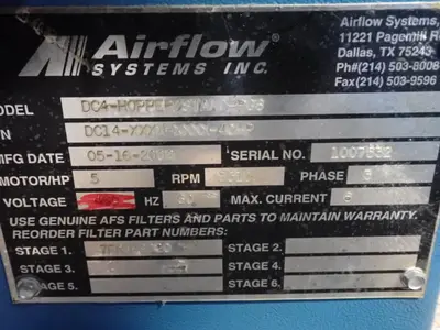 USED AIR PURIFIERS INC. DC4HOPPER/STANDPGS