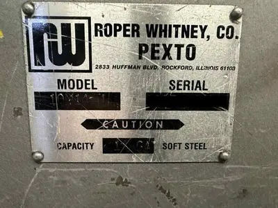 Used 2006 ROPER WHITNEY 10M14 Power Squaring Shears (Gauge) British Columbia CA | Modern Tool BC #1323180