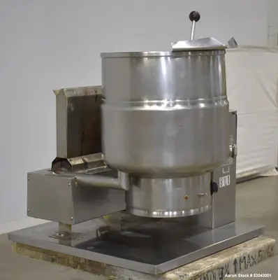 Used GROEN TDH-40 Stainless Steel Tanks Illinois US | Aaron Equipment #85145