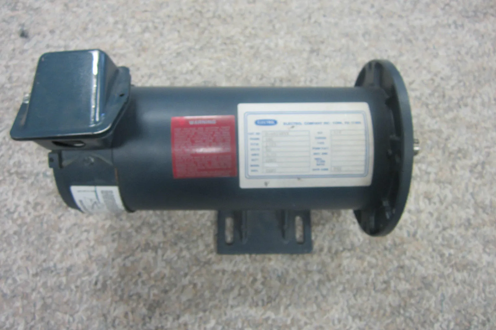NEW ELECTROL M-4614NVX MOTOR 1/2 HP M4614NVX