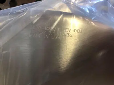 AMAT 82988-01 LOWER SHIELD 0020-83376-06.32