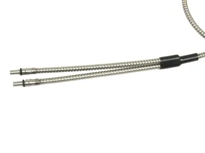 3 NEW BANNER BF23S FIBER OPTIC LIGHT GUIDE CABLES