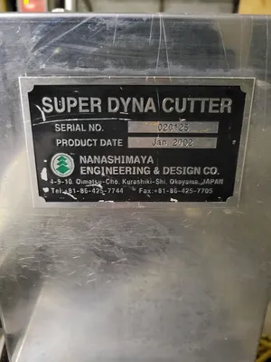 USED NANASHIMAYA ENGINEERING Super Dyna Cutter