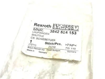 New | in-Stock BOSCH REXROTH DUAL BEARING SHUTTLE TROLLEY Bearings | Maverick Industrial Sales #1108087