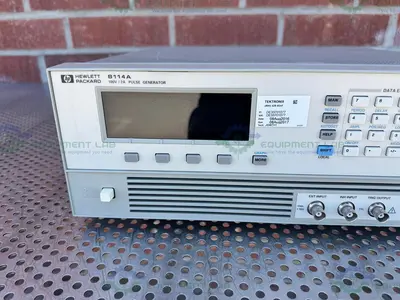 Used HP HEWLETT PACKARD 8114A HIGH POWER PULSE GENERATOR 100V / 2A Pulse Generators California US | Equipment Lab #1302711