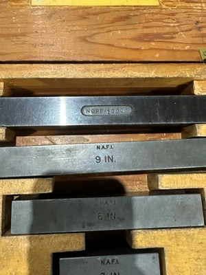 3", 6", 9", 12" MACHINE STANDARDS