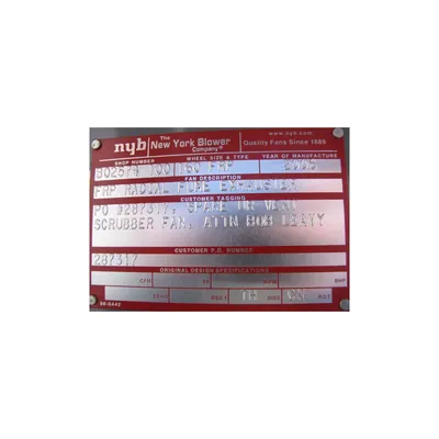 USED NEW YORK BLOWER 160 FRP