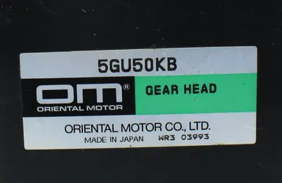 USED ORIENTAL MOTOR 5GU50KB