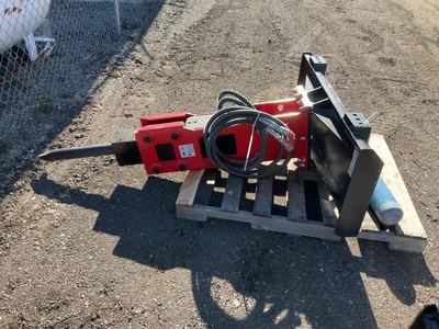 Used RAYTREE RMH680 HYDRAULIC HAMMER SKID STEER ATTACHMENT Misc Construction Attachements Michigan US | Miedema Asset Management Group #1579270