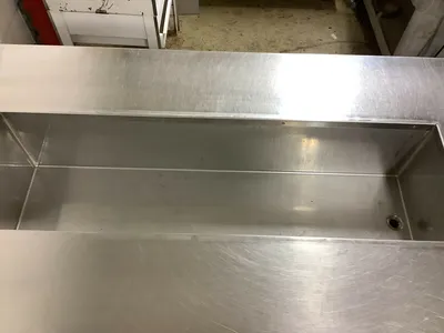 152-0352 Atlas Metal 64 Inch Ice Cooled Salad Bar
