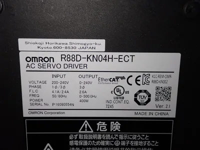 USED OMRON R88DKN04HECT