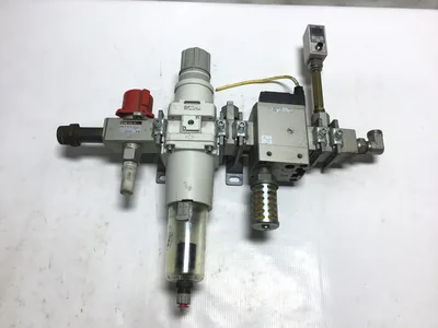 SMC AW60-N06C-Z-B Filter Regulator 7-125PSI Valves VHS50-N06-Z & AV5000-N06-5DZ