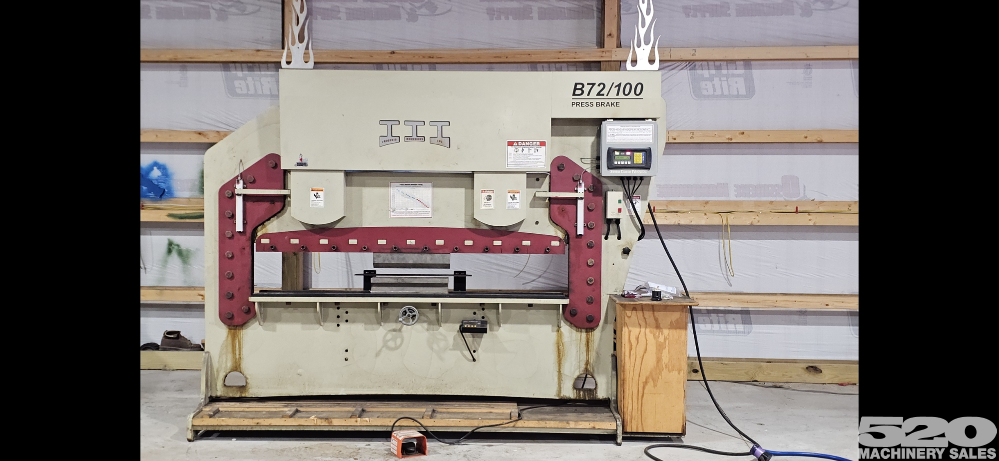 2012 IROQUOIS B72/100 Hydraulic Press