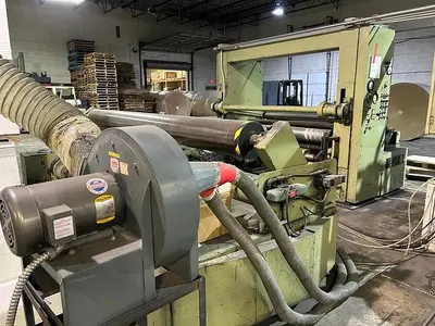 USED 84" BELOIT SLITTER/REWINDER MODEL 4 84" BELOIT SLITTER/REWINDER MODEL 4