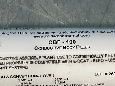 Used MIDWEST THERMAL SPRAY CBF100 Commercial Materials & Supplies Ohio US | HGR 24 #1326230