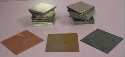 QTY. 262. POLISHED STAINLESS STEEL 4" X 4" PLATES....
