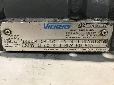 USED VICKERS DG4V-3-6C-M-U-HL7-60-B13