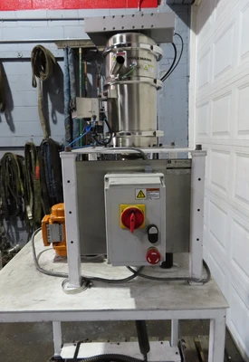 used Vorti-siv with Volkman Powder Vacuum Loader