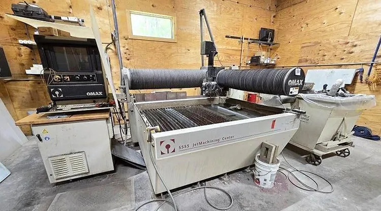 Used 2008 OMAX 5555 Waterjet Cutters Missouri US | Zimmerman McDonald Machinery 3 #162106