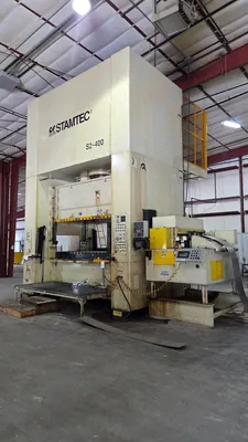 1999 STAMTEC 440 TON SSDC PRESS Straight Side, Double Crank (Single Action) Presses | Timco, Inc. (2)