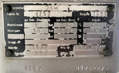 1969 CWH 40 L Reactor de presión y atmósfera de aleación Kettle (0-499 gal) | Perry Equipment (18)