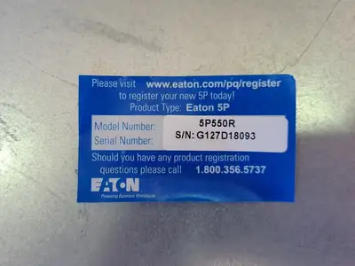 USED EATON 5P550R
