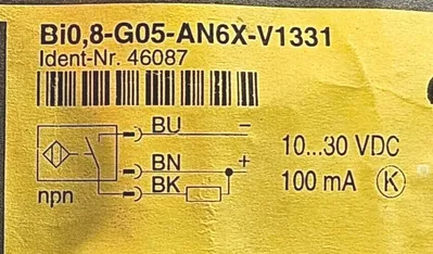 TURCK Bi0,8-G05-AN6X-V1331 - Proximity Sensor. Loc5E-19