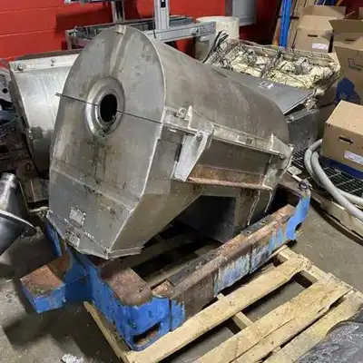 (2) Sharples P3000C decanter centrifuges, 316SS.