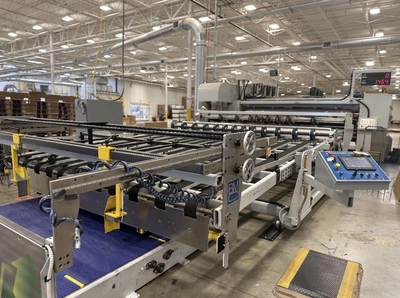 2022 KL 66" X 142" FLEXO PRINTER SLOTTER FLEXO PRINTER SLOTTER | Global Boxmachine, LLC (8)