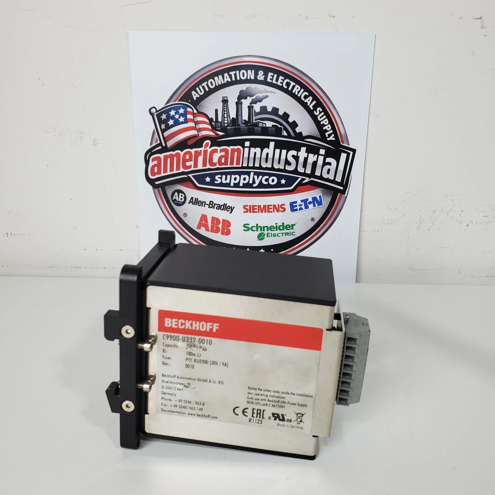 Used Beckhoff C9900-U332-0010 Misc Electrical & Power Parts California US | American Industrial Supply Co. #1377090