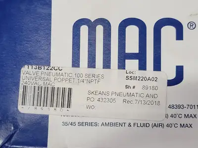 USED MAC 113B-122CCAA