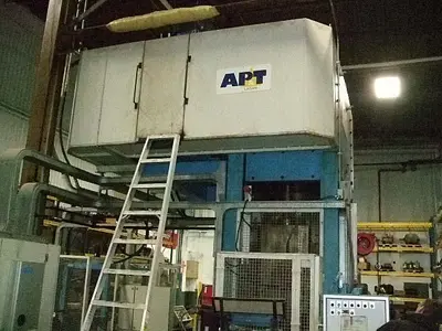 1200 Ton AP & T Blanking, Embossing & Cutoff Line
