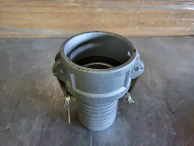 3" CAM Hose Barb Fitting Part C