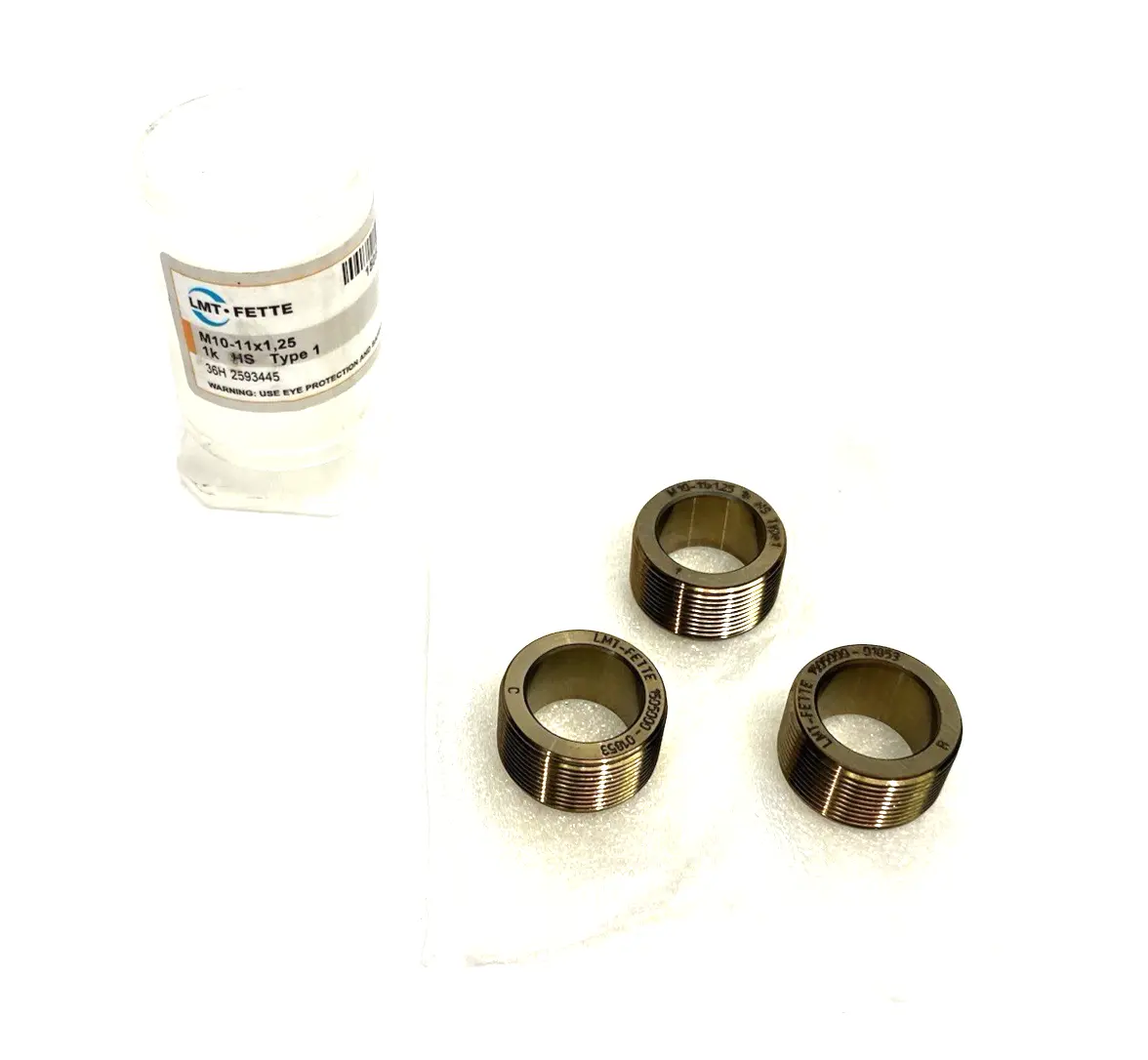 New | in-Stock LMT FETTE EVOLINE THREAD ROLL SET M10-M11 X 1.25, ISO, 1K Misc Industrial Equipment | Maverick Industrial Sales #1100564