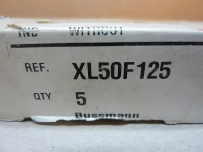 NEW BUSSMANN XL50F-125