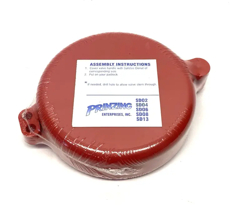 New | in-Stock BRADY PRINZING SAFETEE BALL VALVE LOCKOUT DONUT Covers Michigan US | Maverick Industrial Sales #1090142