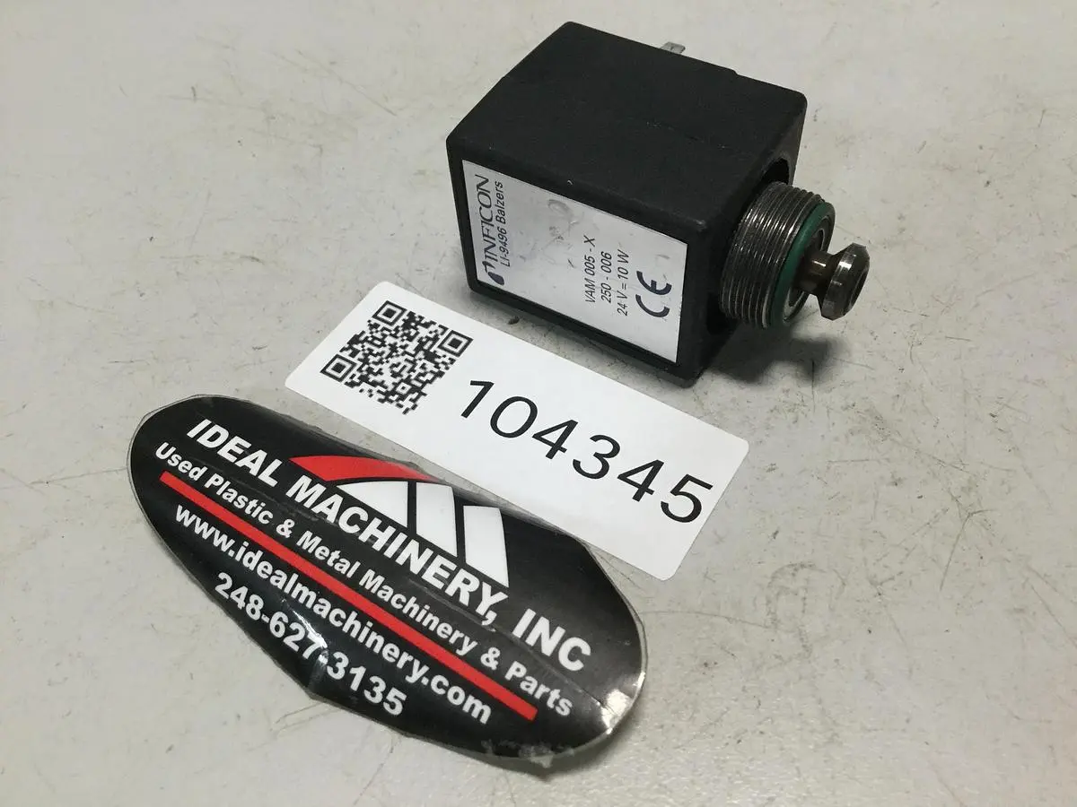 Used INFICON VAM005-X LI-9496 BALZERS Valves/Fittings Michigan US | Ideal Machinery #1275208