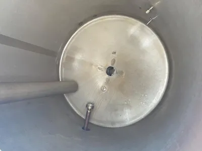1200 l Used vertical stainless steel storage tank